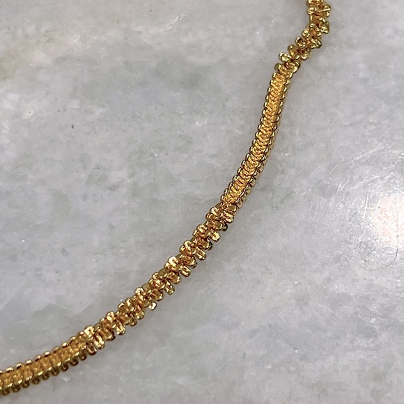 ION Plated YG Stainless Steel Duo Link Necklace - Picture 8 of 11